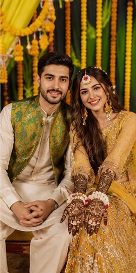 Mehndi Couple